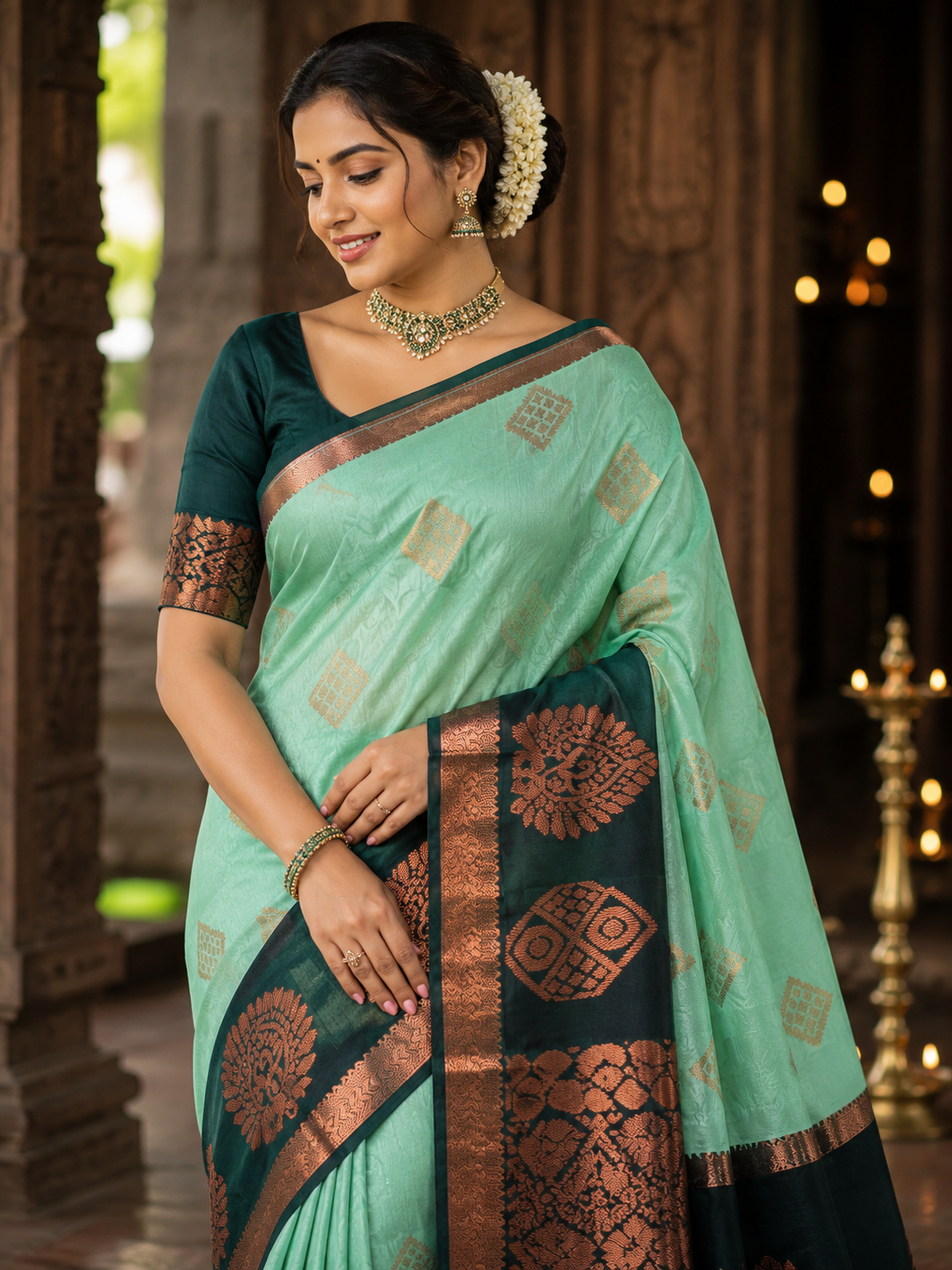 Korvai Silk Cotton Sarees