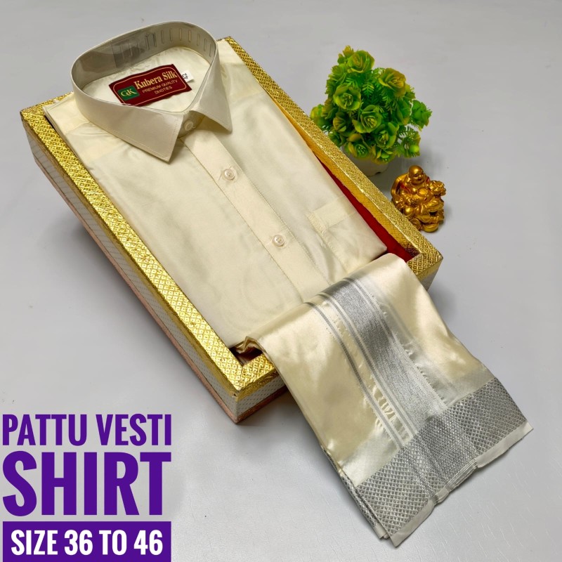Pattu Dhoti Shirt