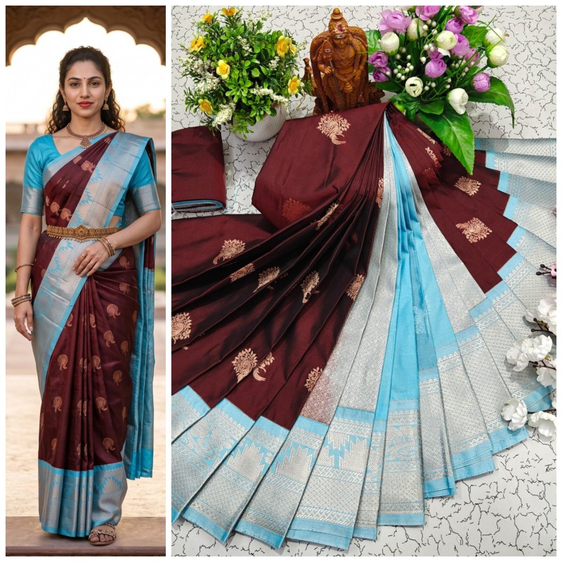 Luxury Korvai Soft Silk
