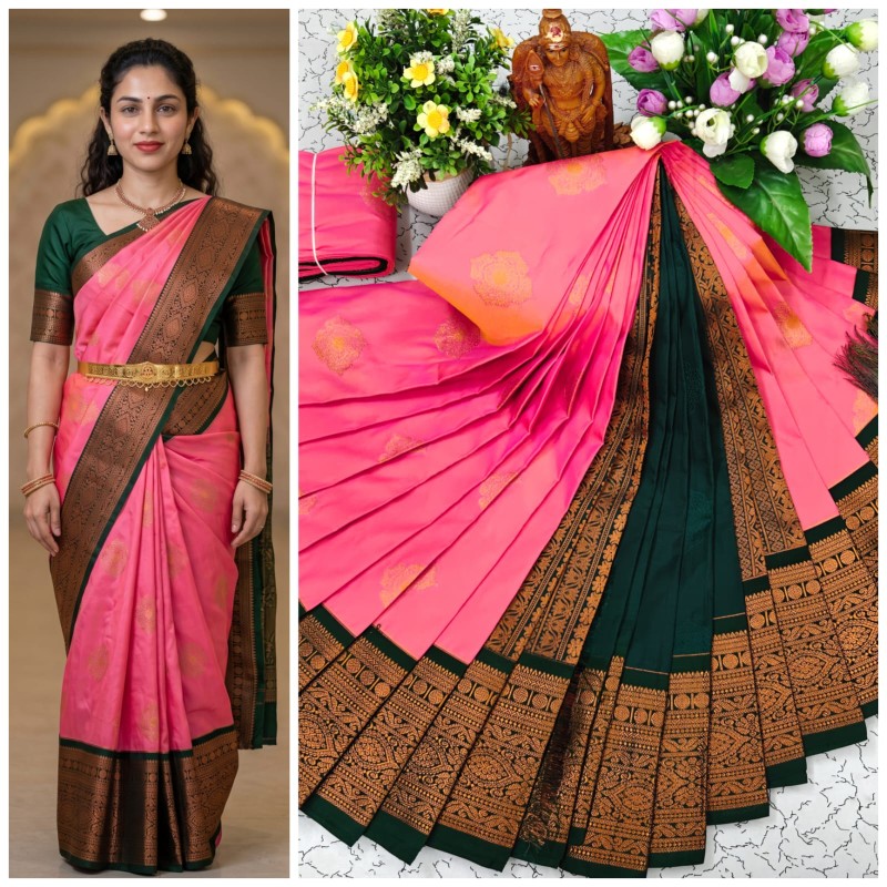 Luxury Korvai Soft Silk