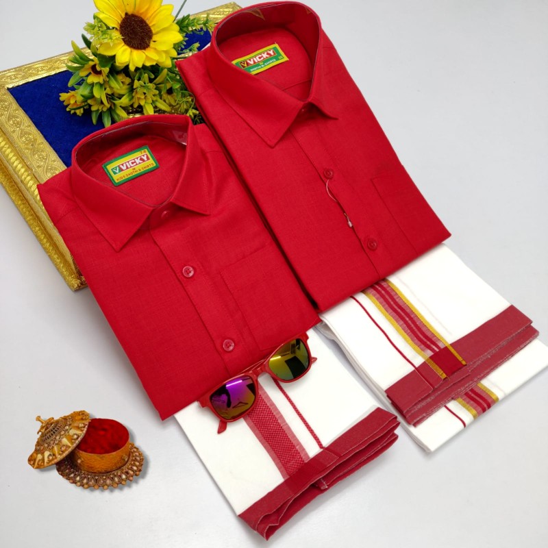 Dad & Son Dhoti Shirt