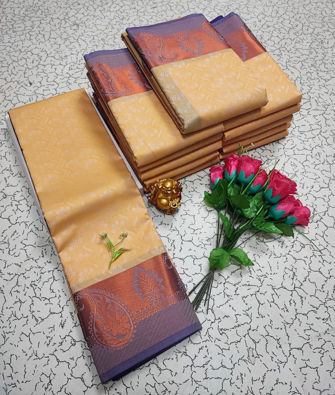 3D Embossed Pattu