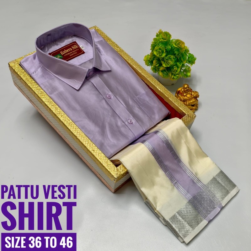 Pattu Dhoti Shirt