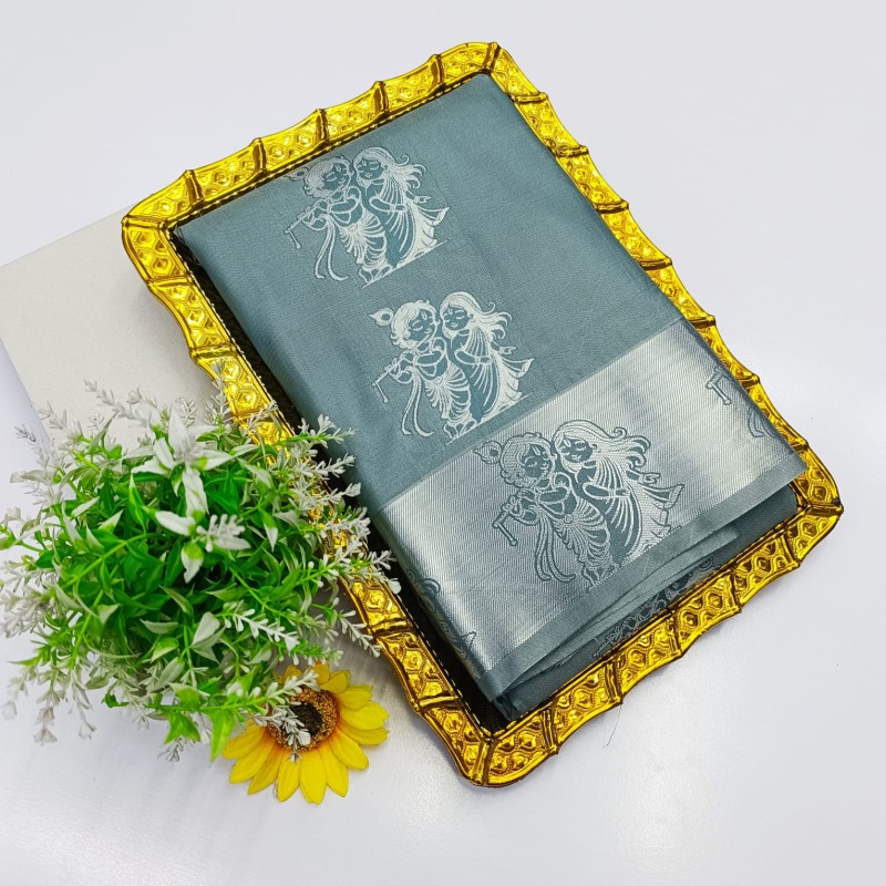 Silk Bhutta Embossed Sarees