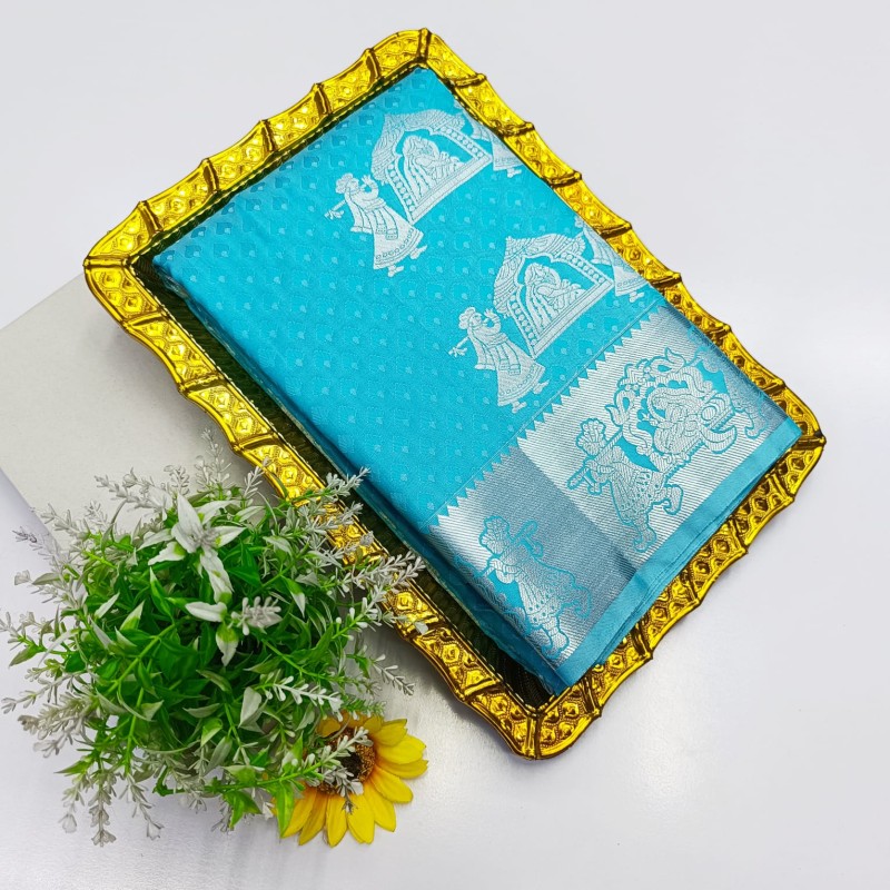 Silk Bhutta Embossed Sarees