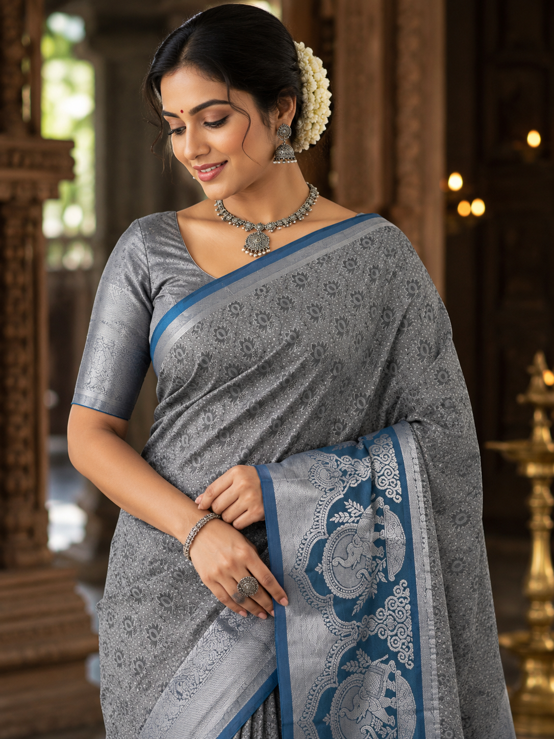 3D Embossed Pattu