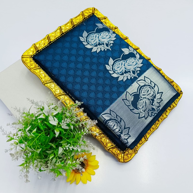 Silk Bhutta Embossed Sarees
