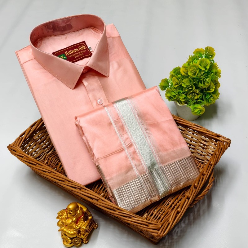Pattu Dhoti Shirt