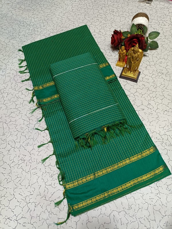 Arani Checked Cotton Sarees