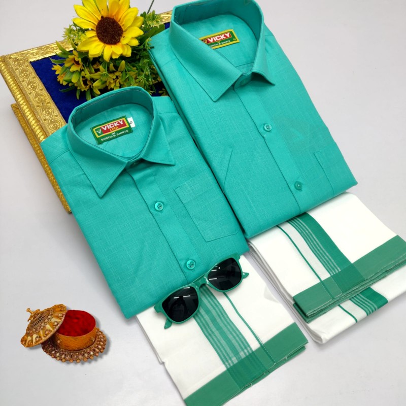 Dad & Son Dhoti Shirt