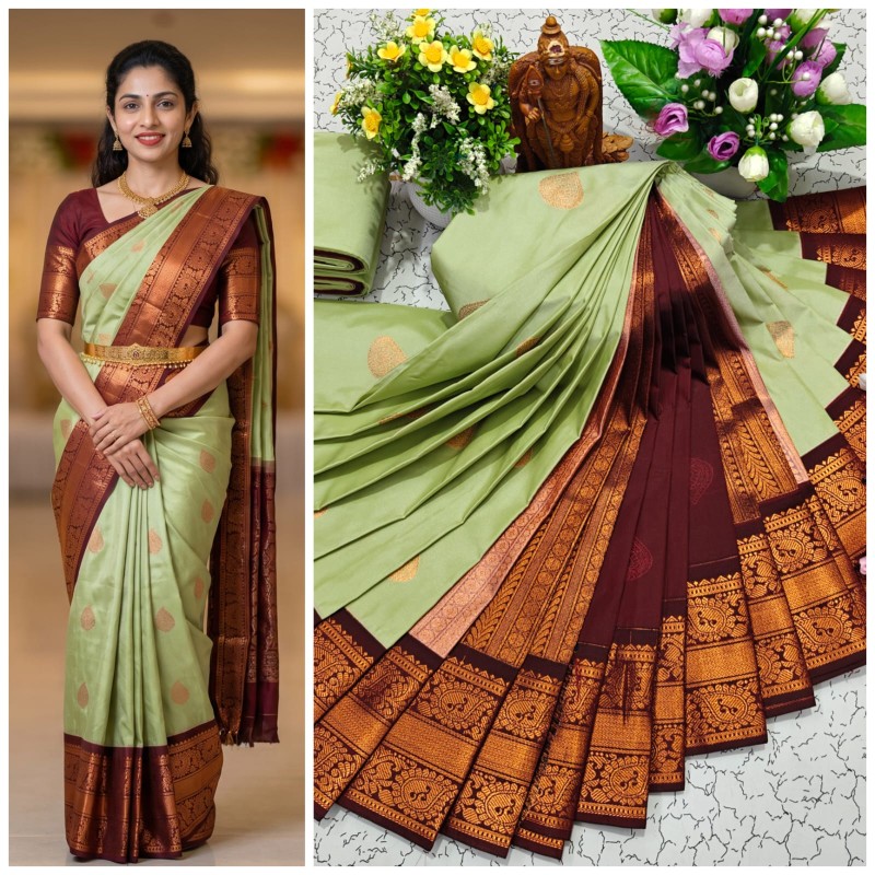 Luxury Korvai Soft Silk