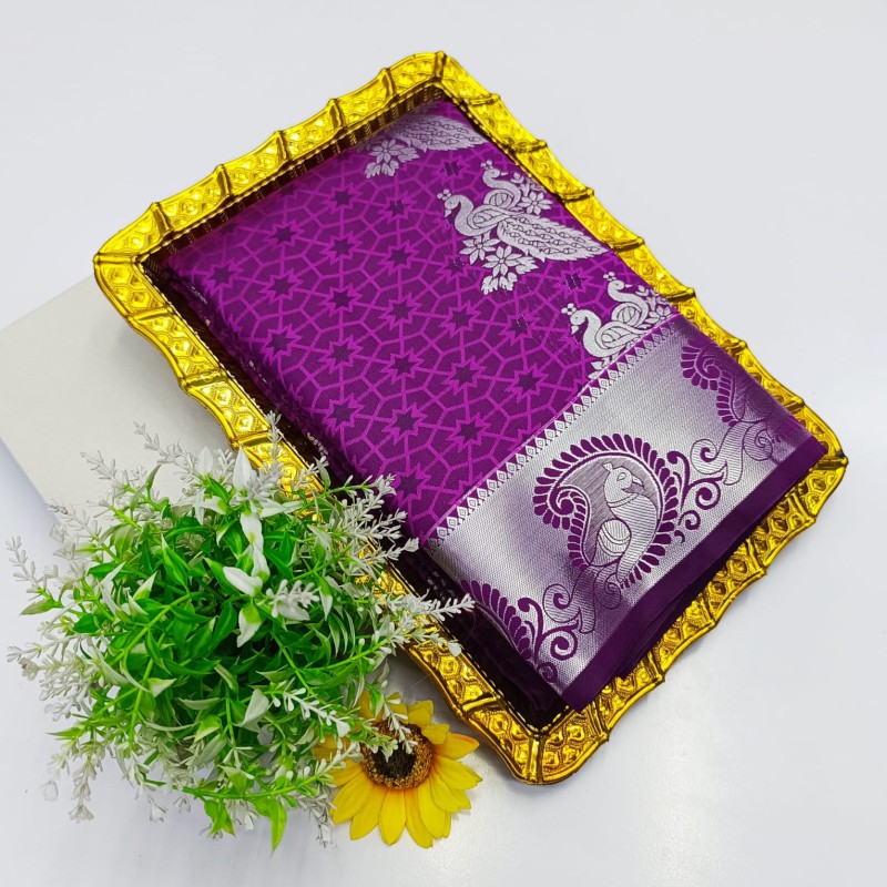 Silk Bhutta Embossed Sarees
