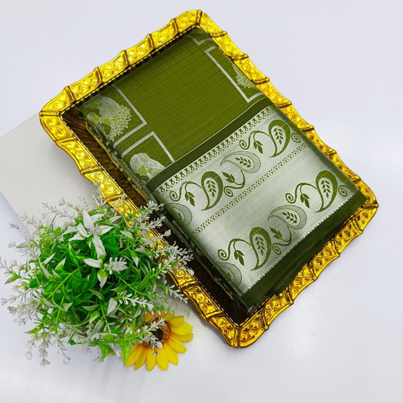 Silk Bhutta Embossed Sarees