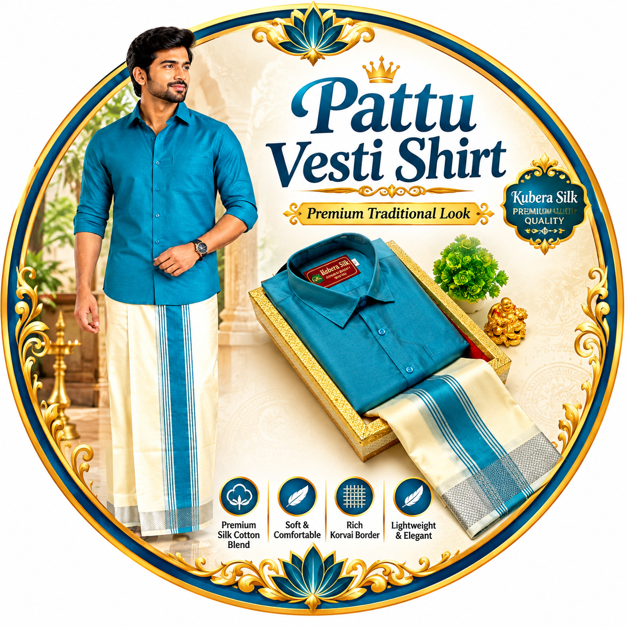 Pattu Vesti Shirt