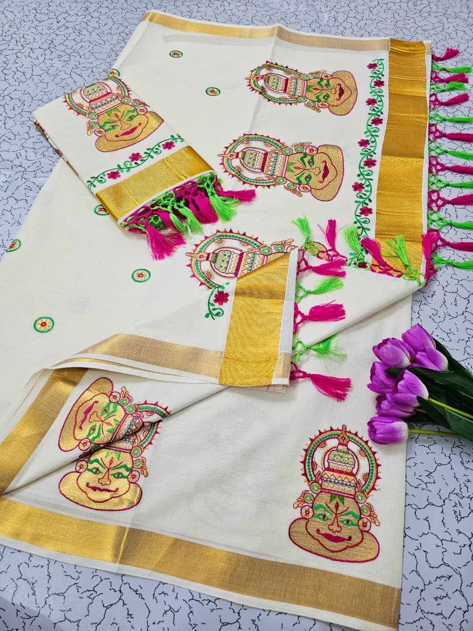 Kerala Cotton Sarees
