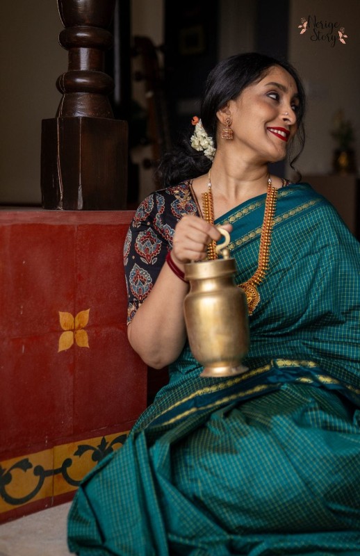Arani Checked Cotton Sarees