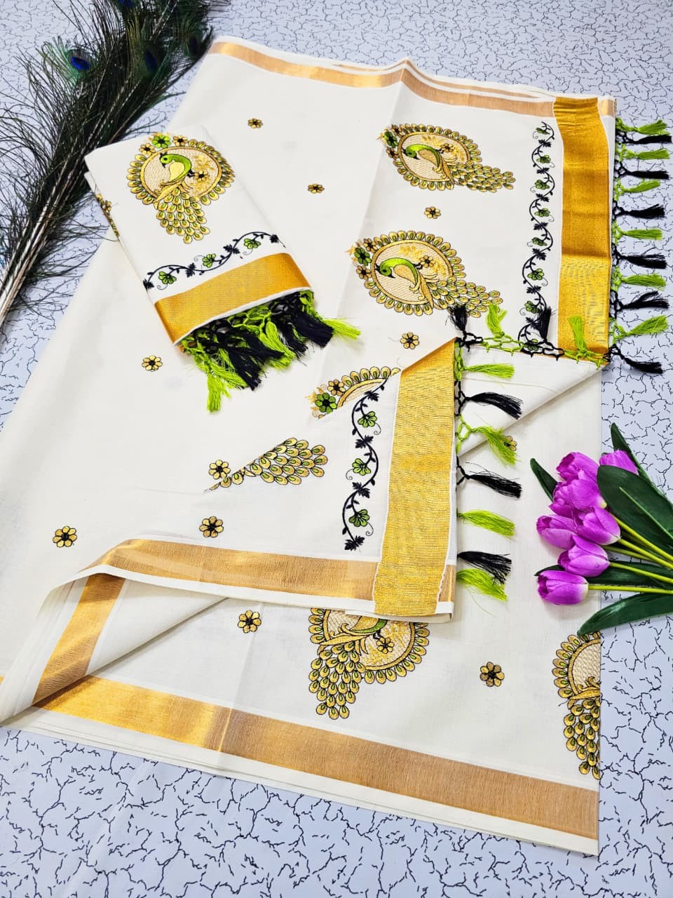 Kerala Cotton Sarees