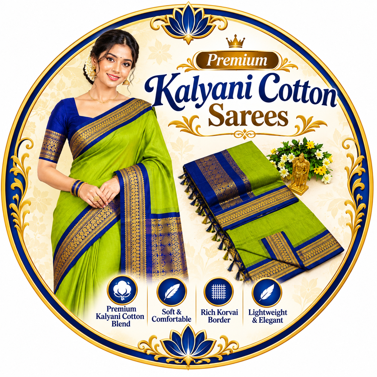 Kalyani Cotton Sarees