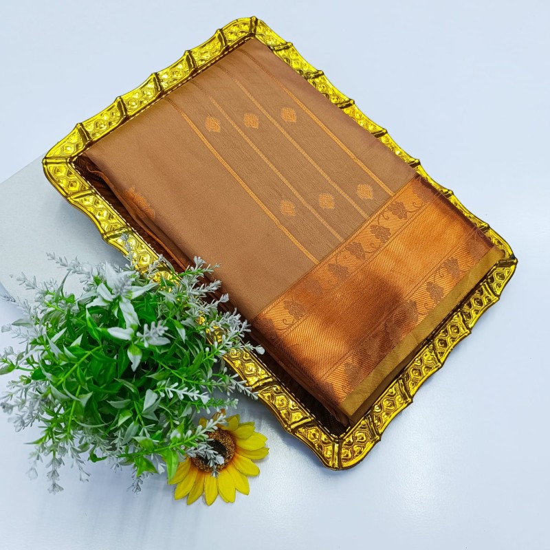 Silk Bhutta Embossed Sarees