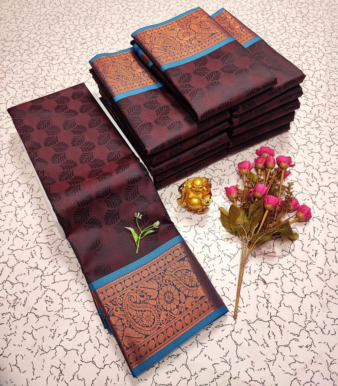 3D Embossed Pattu
