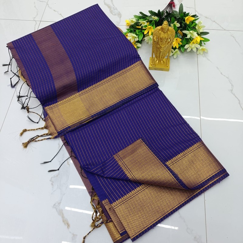 Maheshwari Checked Cotton Sarees